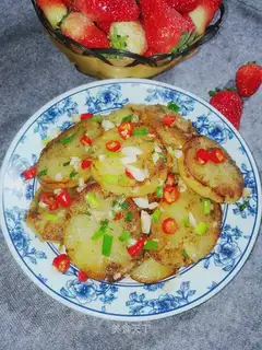 Pretzel potato chips