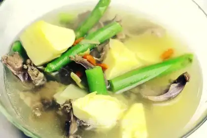 Piggy heart soup