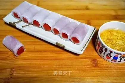Honey crystal coral rolls