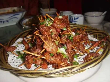 Toothpick lamb