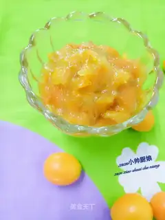 Homemade orange sauce
