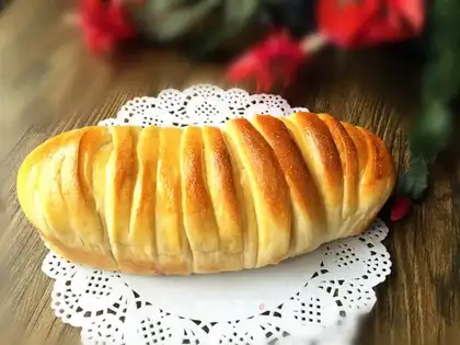 Yogurt-beans bread