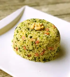 Sodium and egg fried rice