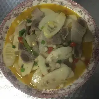 Chicken-head fried meat