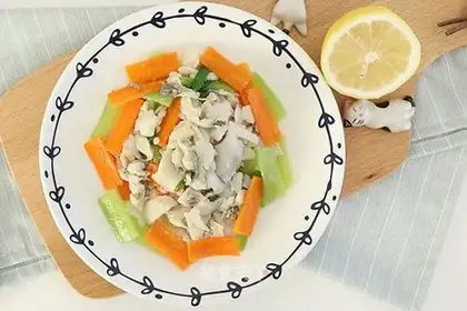 Vegetable carp chops