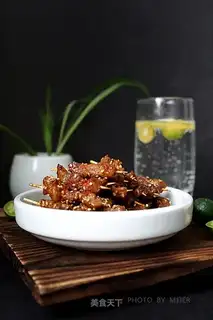 Ridiculous toothpick meat