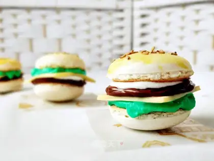 It's like a burger, Macalon