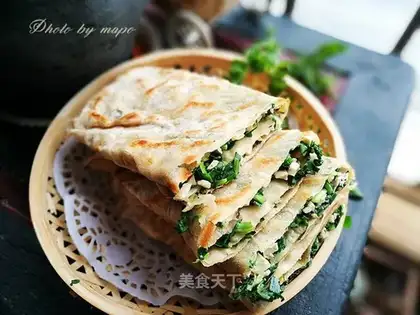 The tofu pancakes
