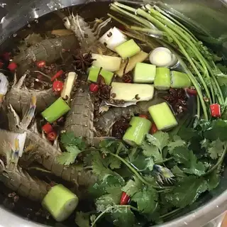 Shrimp halogen