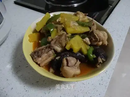 Sweet pineapple chicken