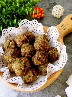 Fried meatballs
