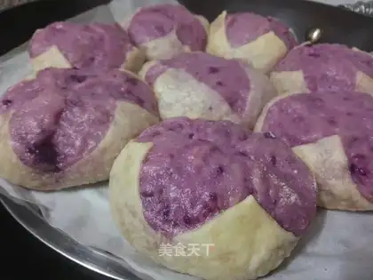 Potato flower buns