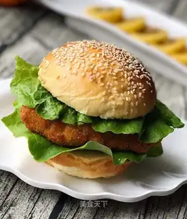 Dragonfish burger