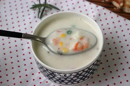 Shrimp mushroom soup