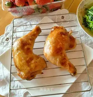 Electric roast chicken leg