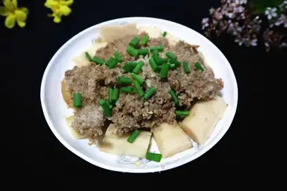 Steam beef