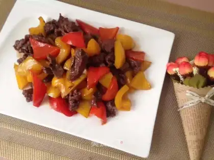 Pepper beef