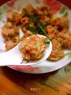 Potato carrot meatballs