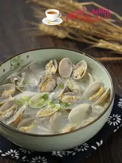 The radish soup