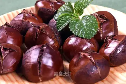 Baked chestnuts