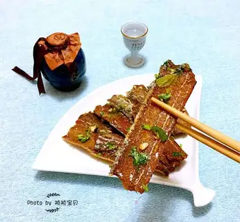 Soju with fish