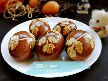 Fancy tea eggs