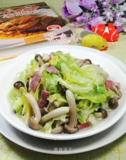 Chestnut crab-flavored cabbage