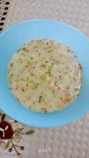 Vegetable bean congee