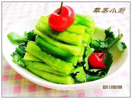 Sesame oil and bitter gourd
