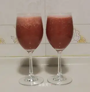 Chocolate watermelon juice