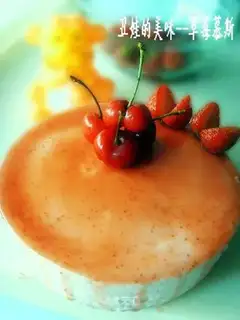 strawberry mousse