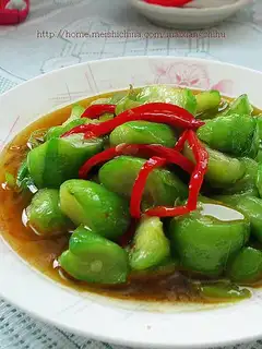 stir-fried loofah