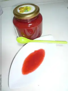homemade red jam
