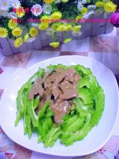 bitter gourd with sesame sauce