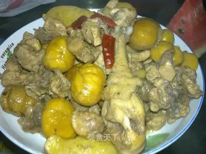 Roasted chicken with soy sauce