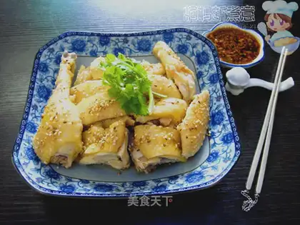 white-cut chicken