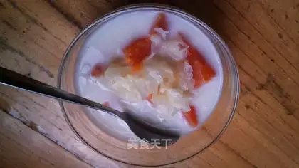 Coconut Flavor Tremella Papaya Dew