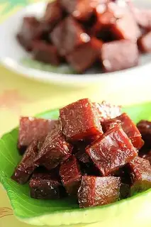 Honey dried bean curd