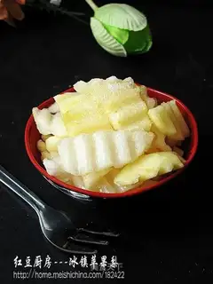 Iced apple pear