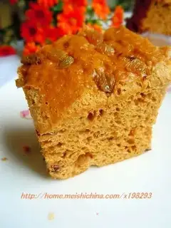 Brown sugar jujube cake