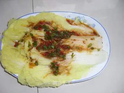 Delicious cabbage core