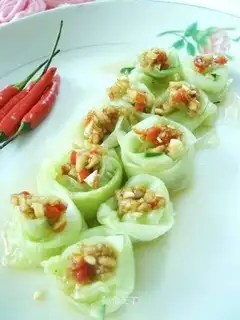 cucumber slices salad