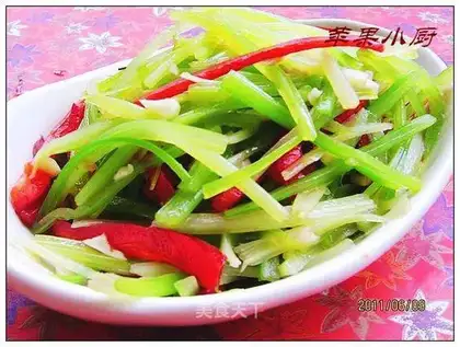 Crispy mixed celery