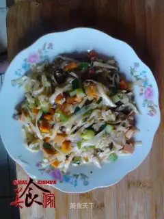 Scrambled egg noodles