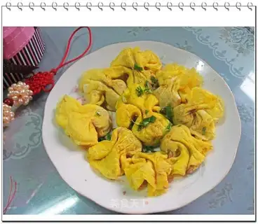 fancy egg dumplings