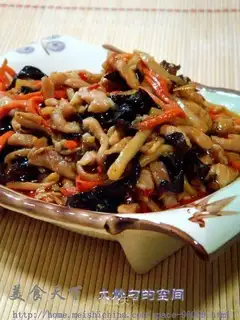 fish-flavored pork