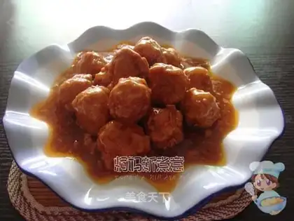 Sweet and sour meatballs