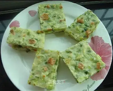 Balsam pear mixed cake
