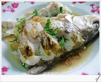 Steamed fish and fish