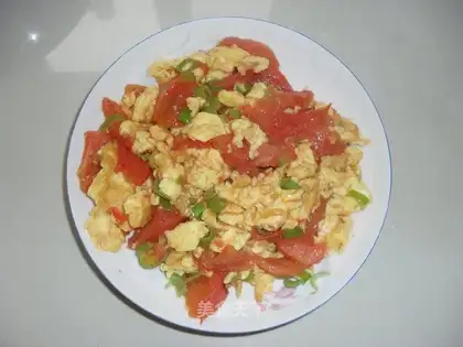 tomato scrambled eggs